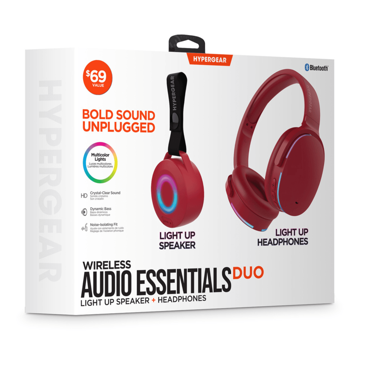 HyperGear Audio Essentials Headphones and Speaker Duo