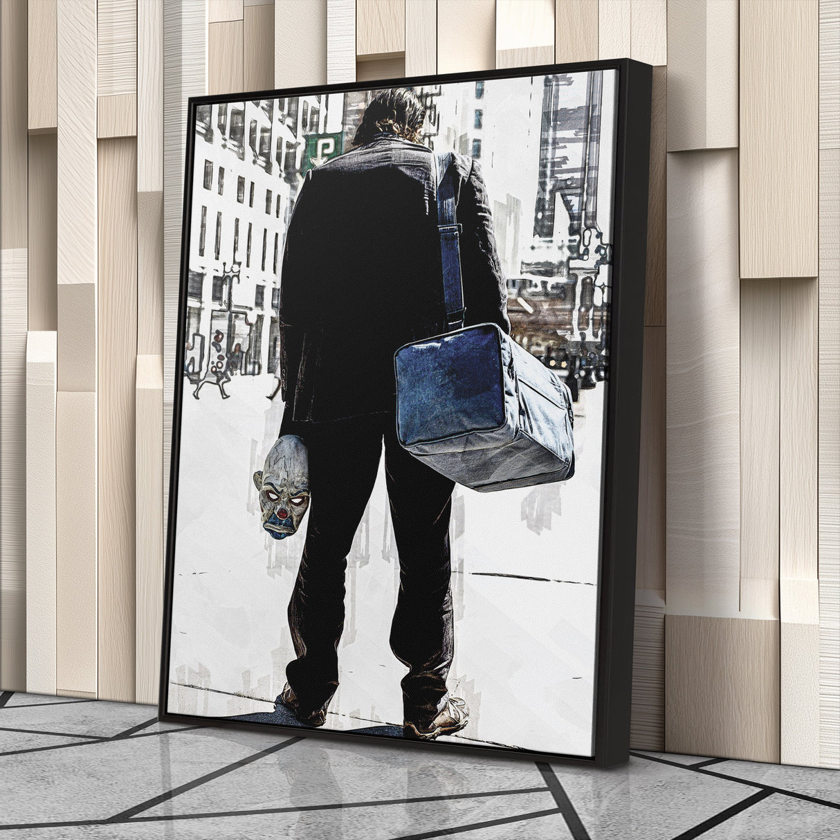 The Joker Canvas Art – Heath Ledger Dark Knight Decor