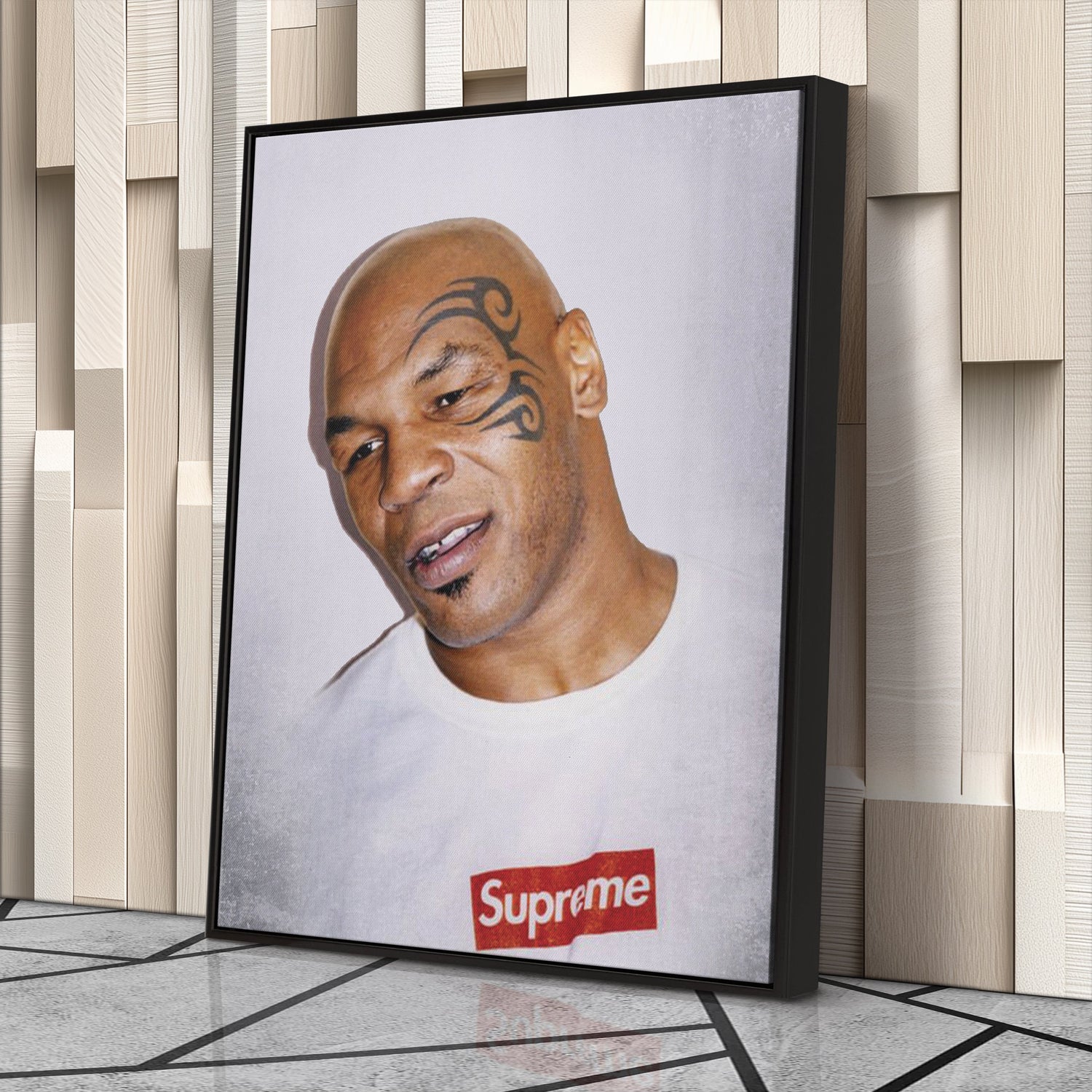 Mike Tyson Canvas – Boxing Champion Wall Art for Home Decor