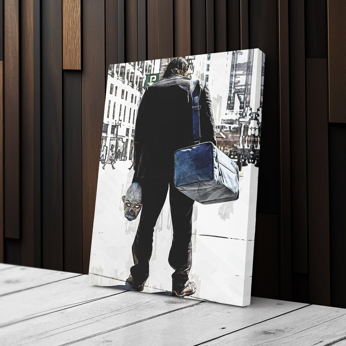 The Joker Canvas Art – Heath Ledger Dark Knight Decor