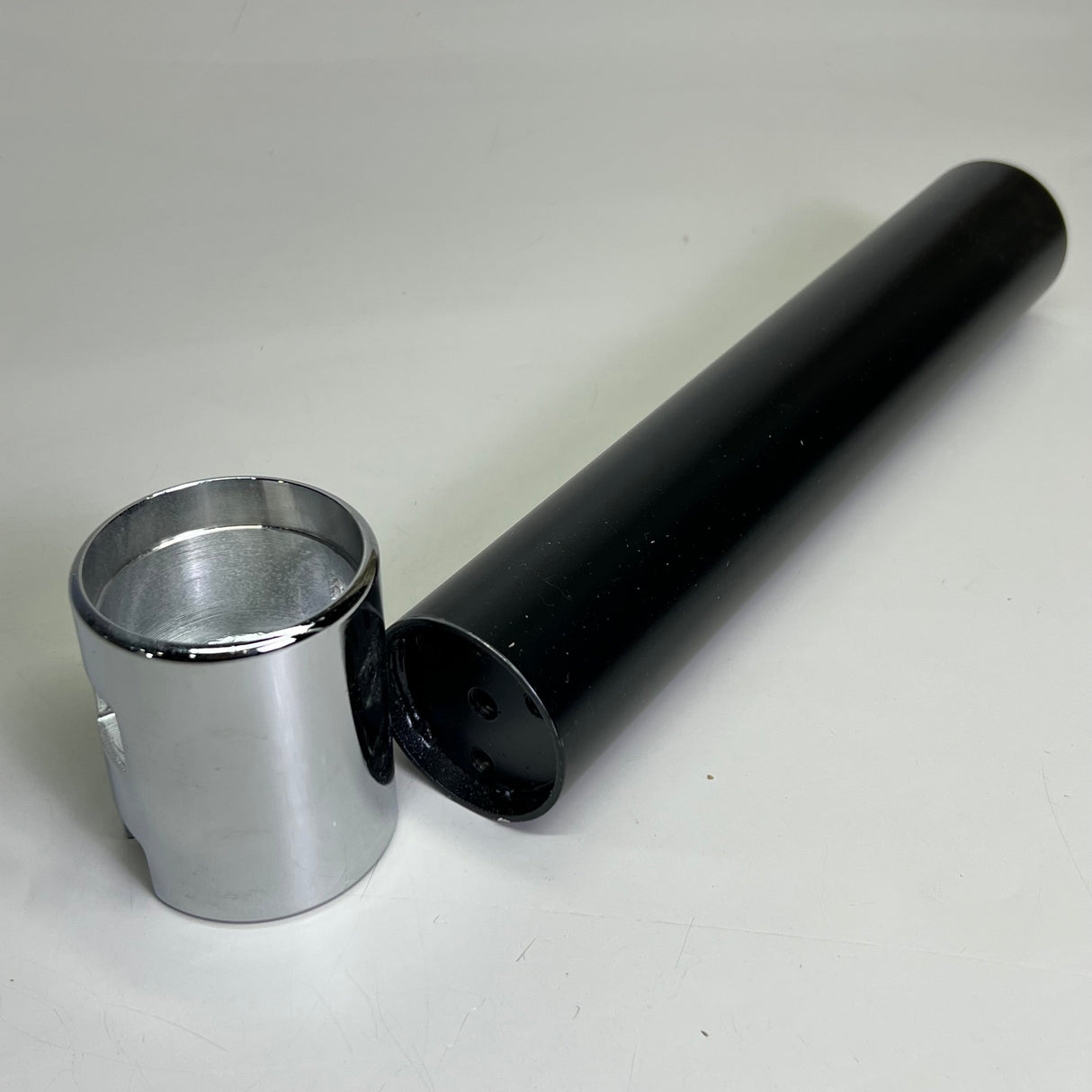 MODERN OFFICE Eiffel Training Table Sz 72" L X 28" W X 1" H Chrome & Black