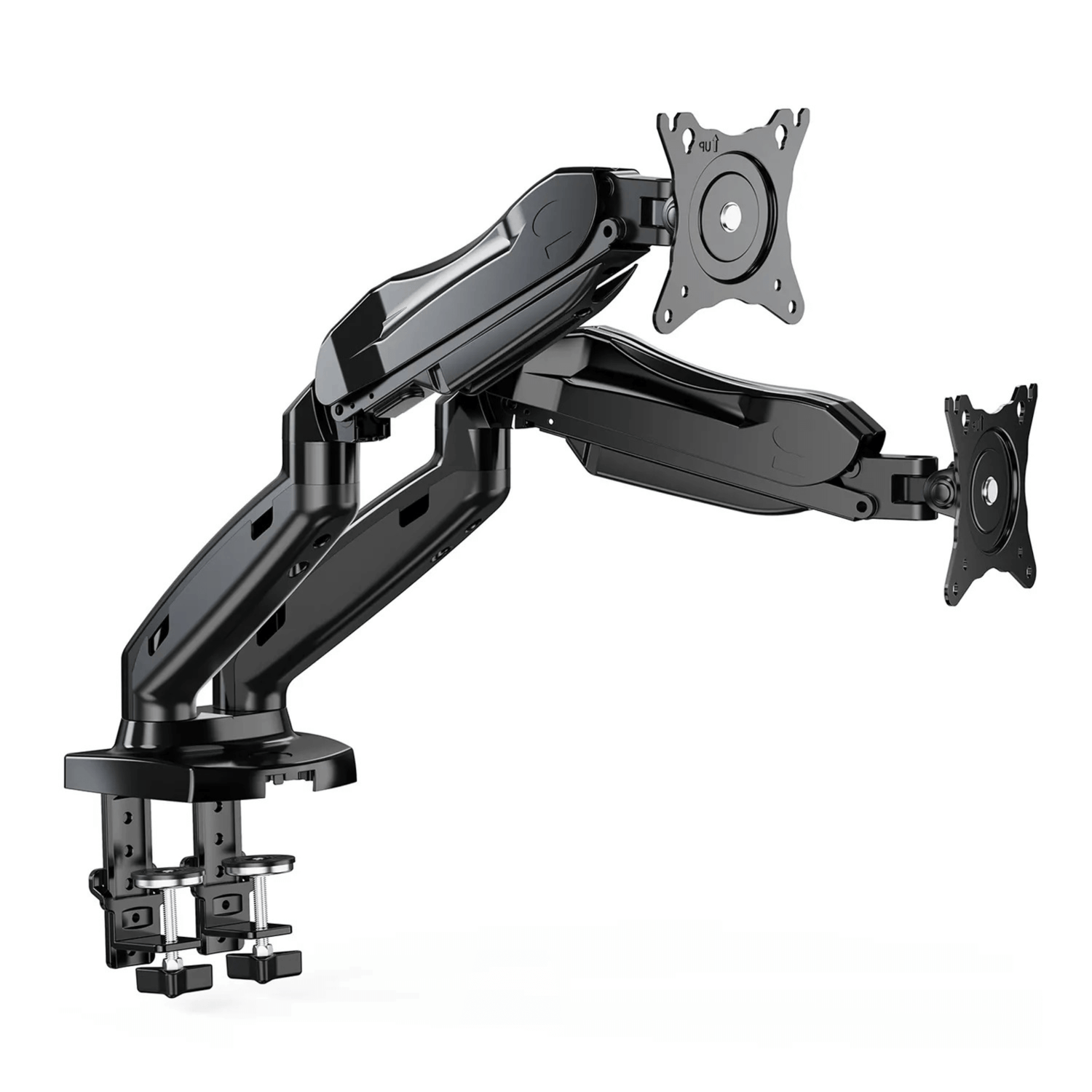 ErgoAV Gas Spring Desk Mount for Dual Monitors 13" to 27"