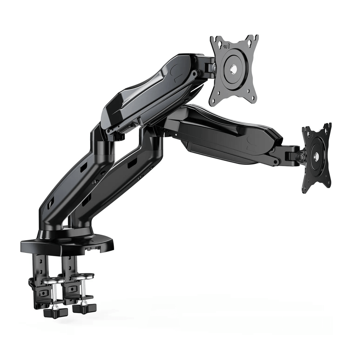 ErgoAV Gas Spring Desk Mount for Dual Monitors 13" to 27"