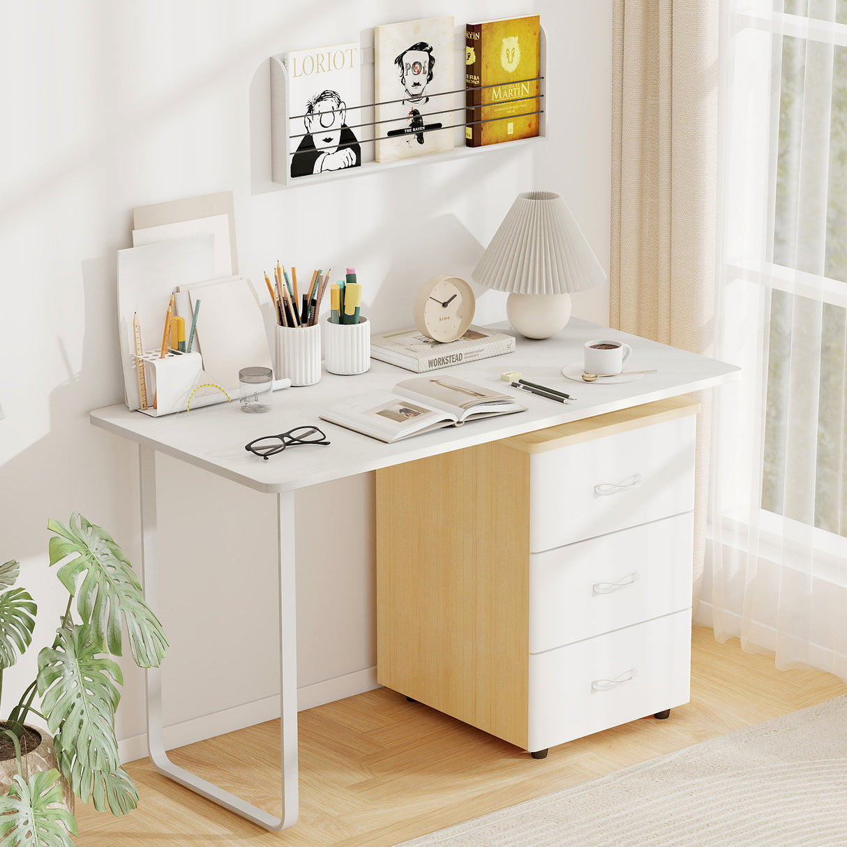 47" x 24" Universal Tabletop for Standard and Standing Desk Frame