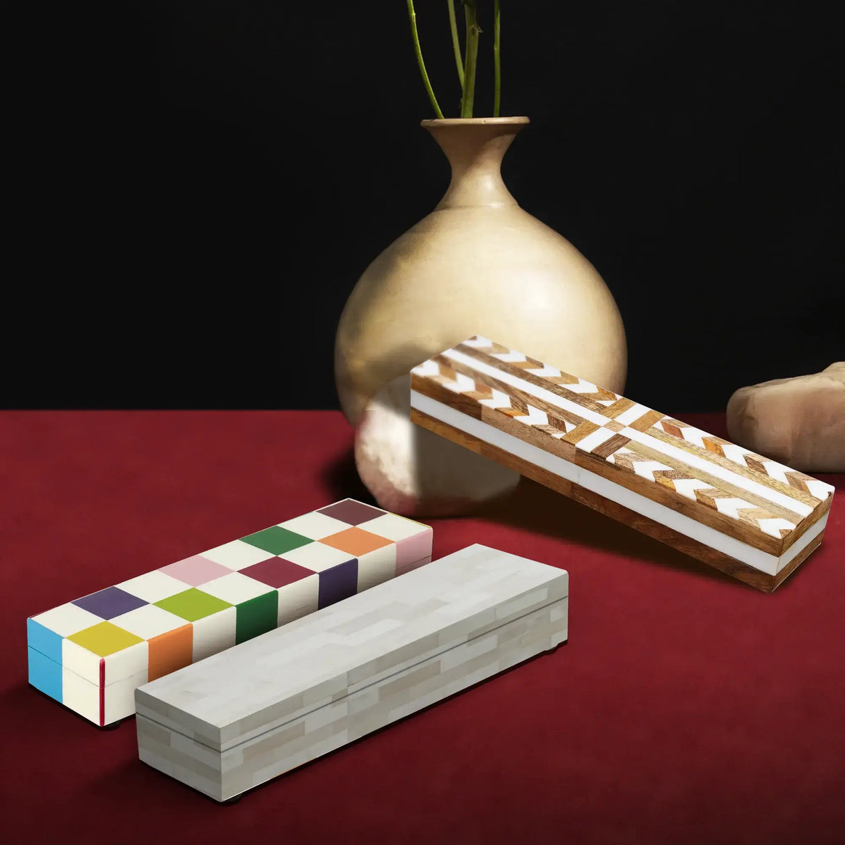 Decorative Boxes Serenova Combo Collection, Set of 3