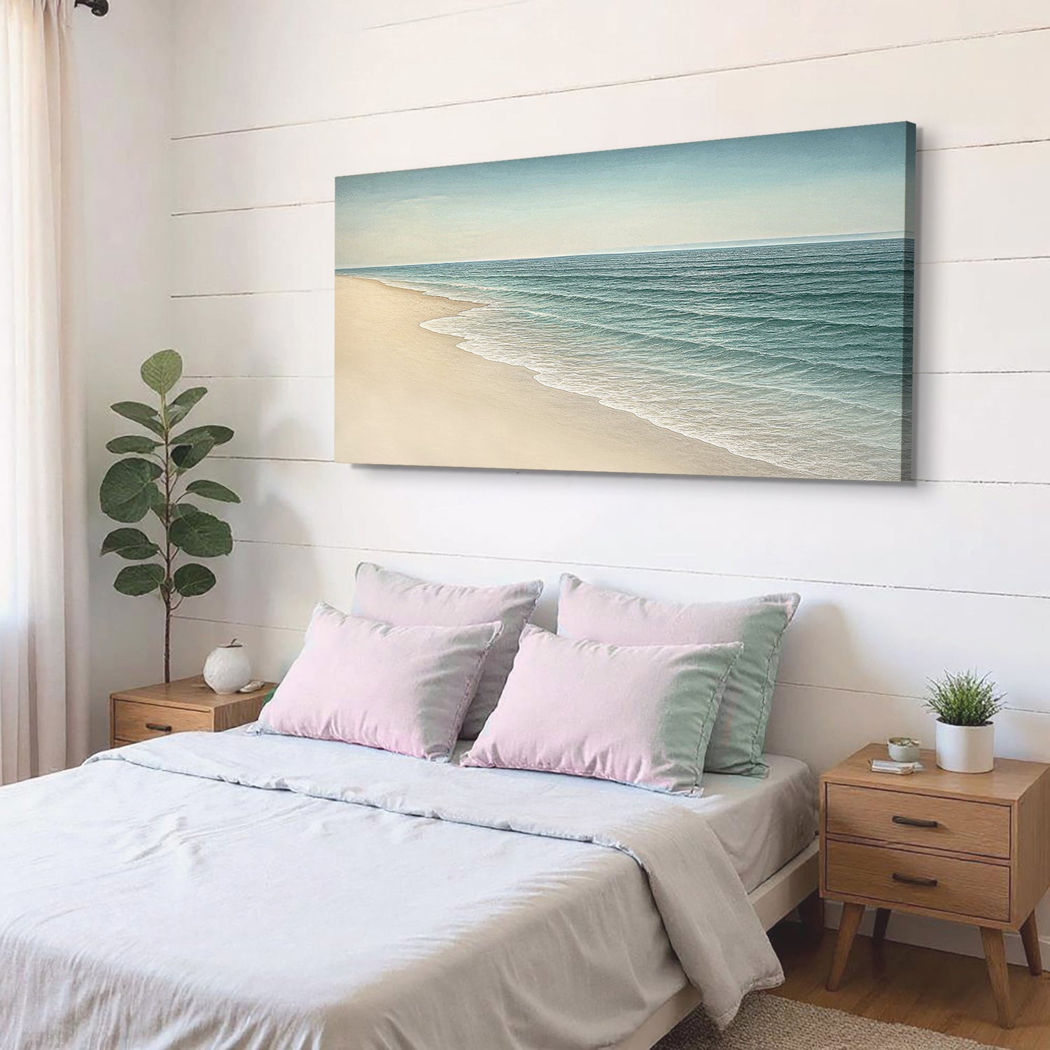 Beach Shoreline Coastal Wall Art II