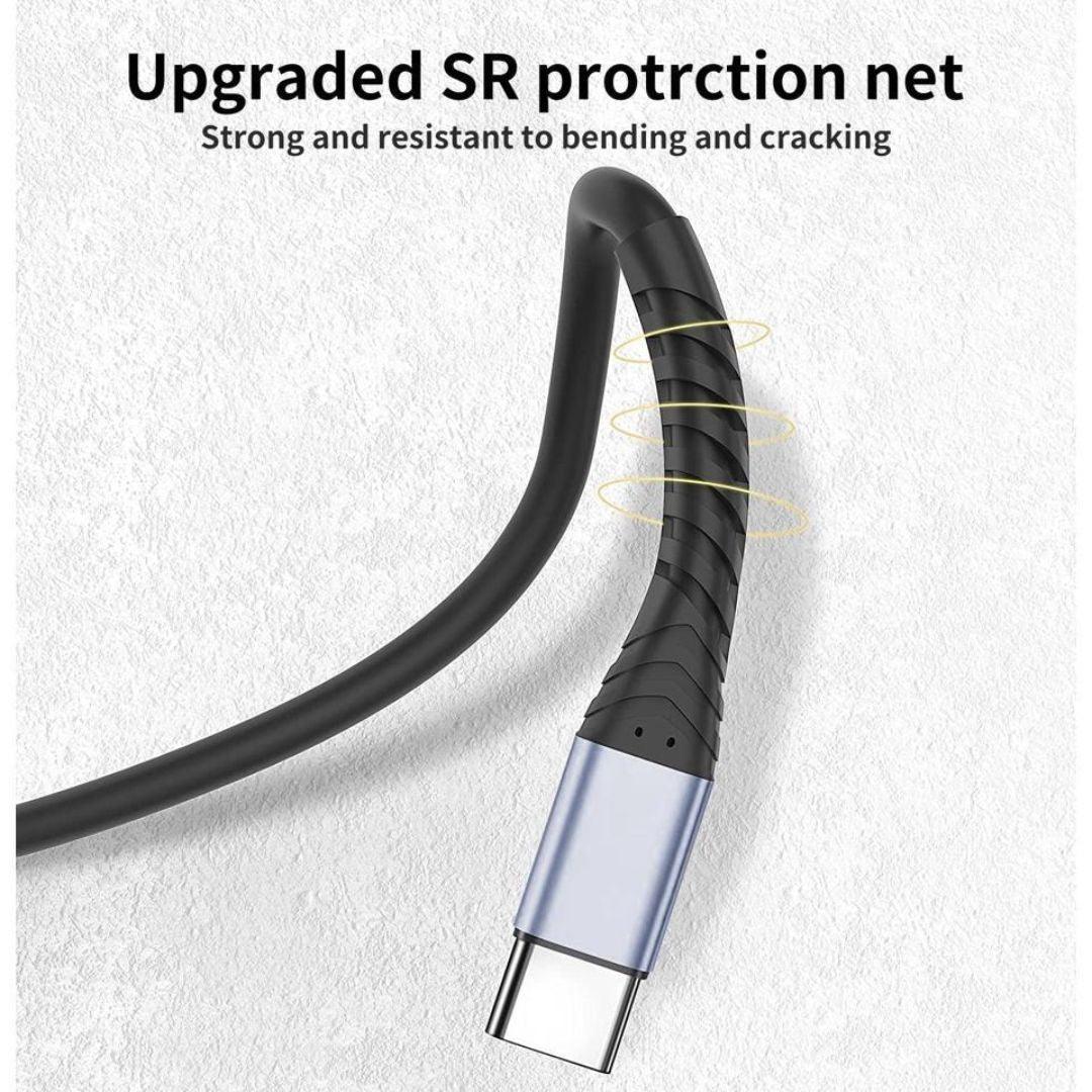 ReHisk High-Speed USB-C to USB-C Cable 3Ft, 10 Packs