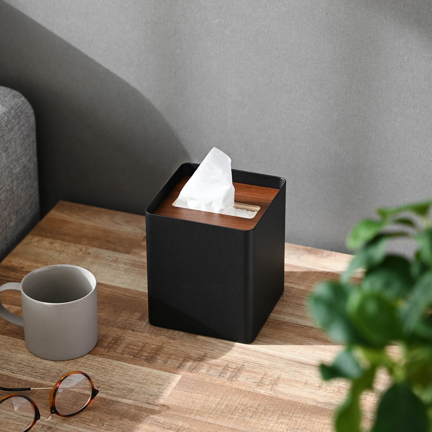 Tissue Box Cover - Square - Steel