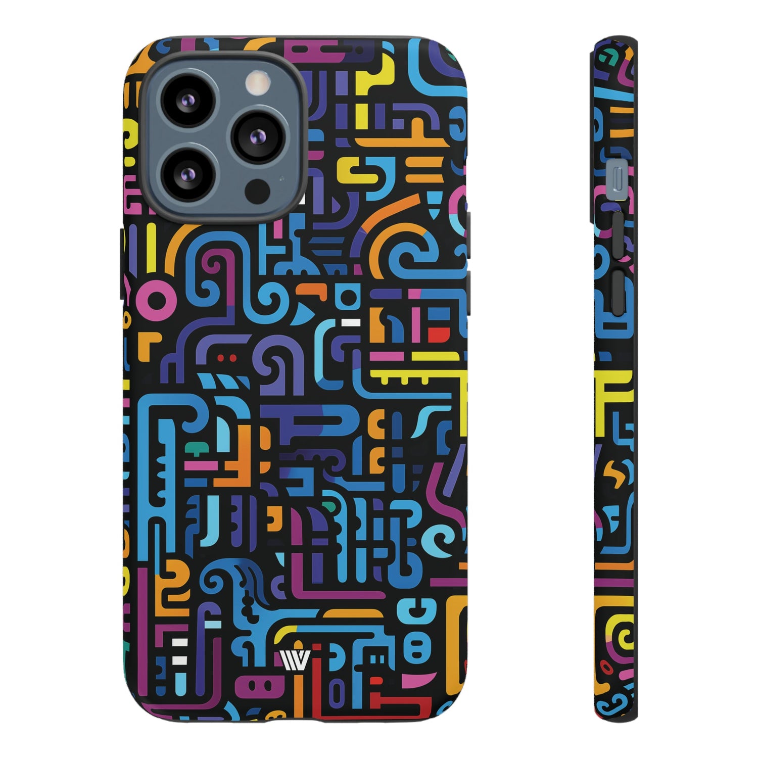 NEON GLYPHS | Tough Phone Case