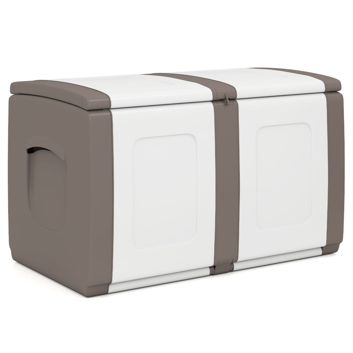 Patio Container with Lockable Lid for Packages and Garden