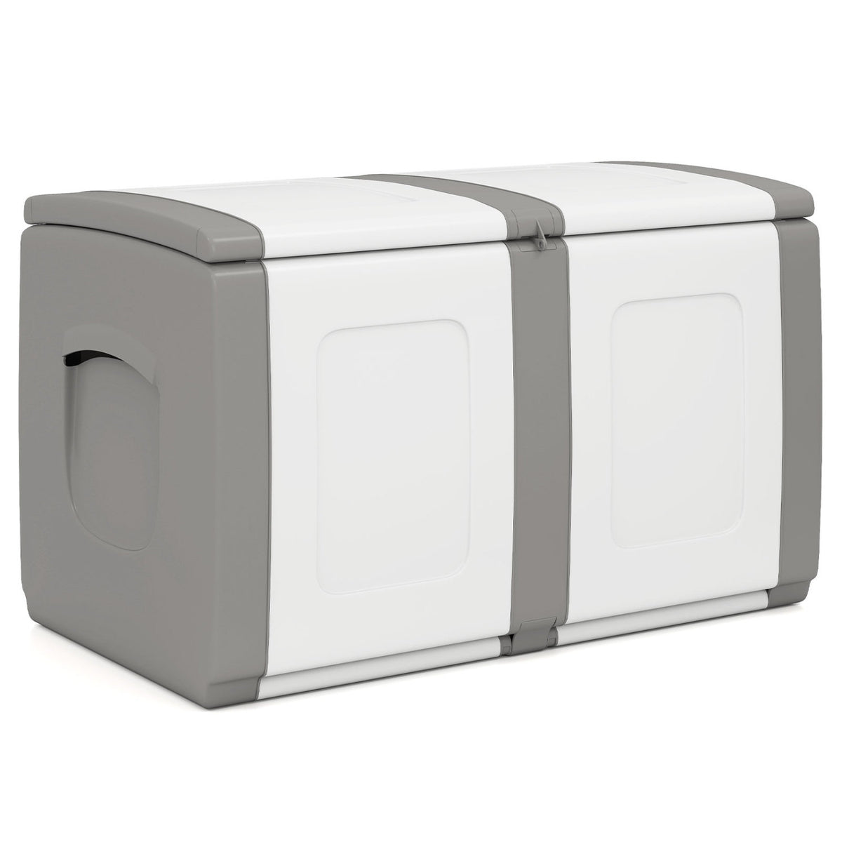 Patio Container with Lockable Lid for Packages and Garden