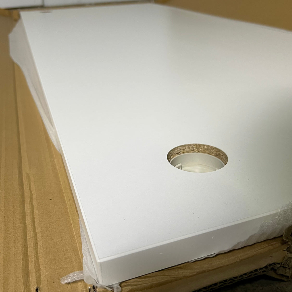 MODERN OFFICE Eiffel Training Table Sz 72" L X 28" W X 1" H Chrome & Black