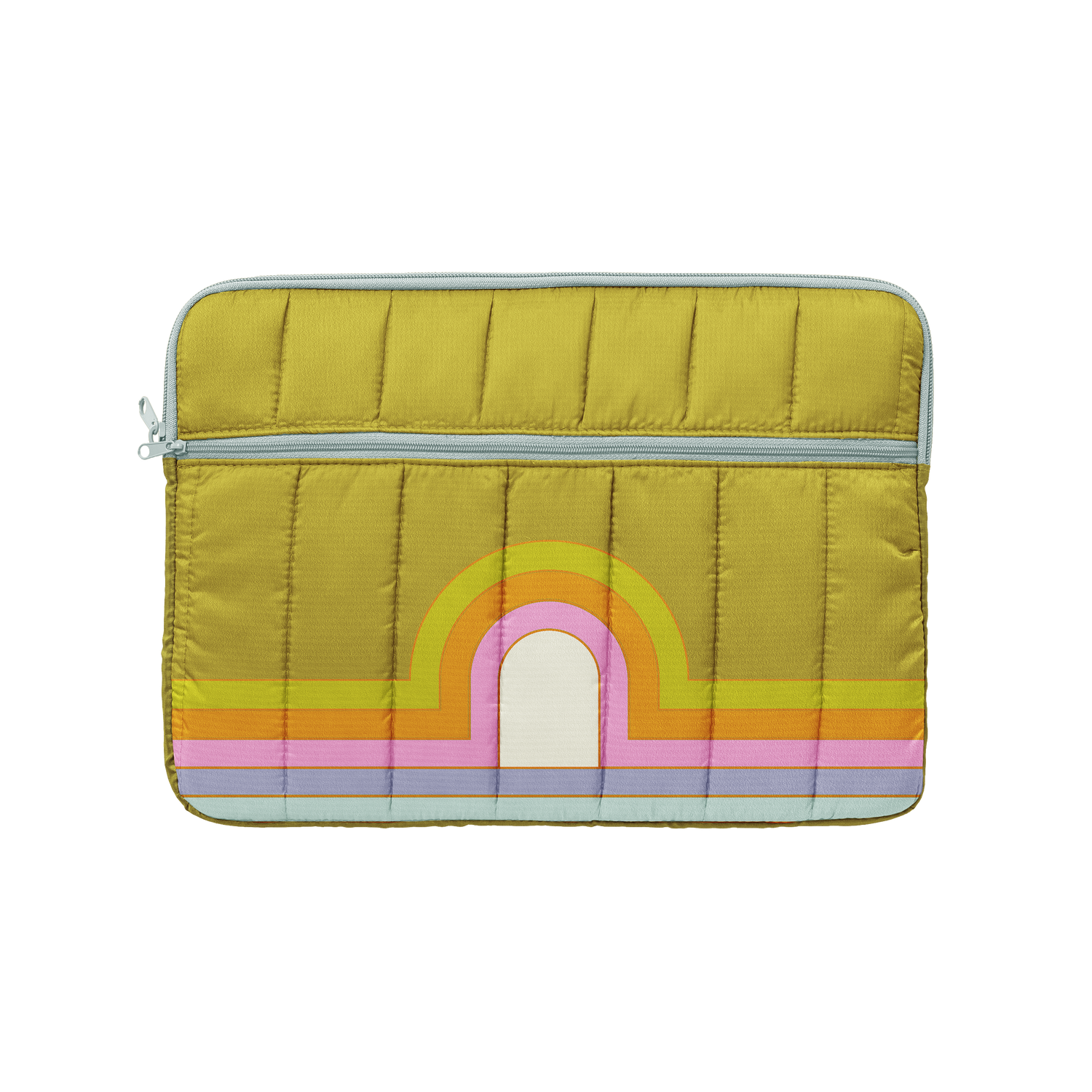 Ethereal Moon Puffy Zippered Pocket Laptop Sleeves