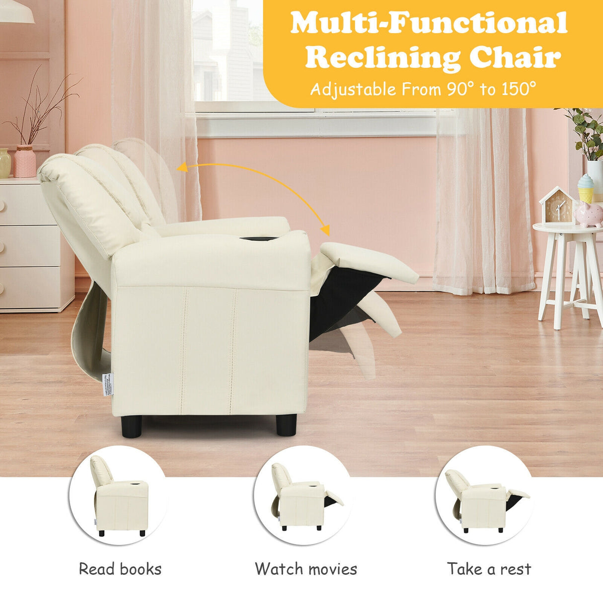 Kids Recliner Armchair Sofa