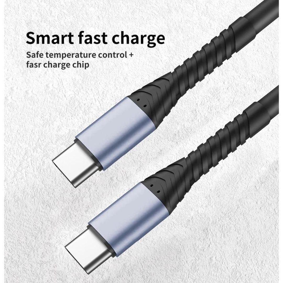 ReHisk High-Speed USB-C to USB-C Cable 3Ft, 10 Packs