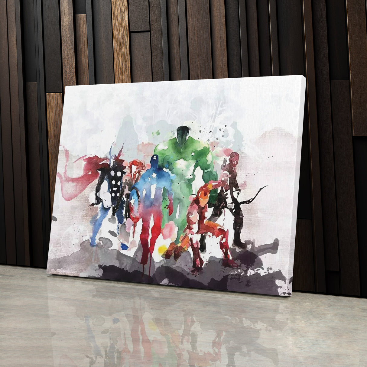 Avengers Canvas Art – Marvel Superhero Wall Decor