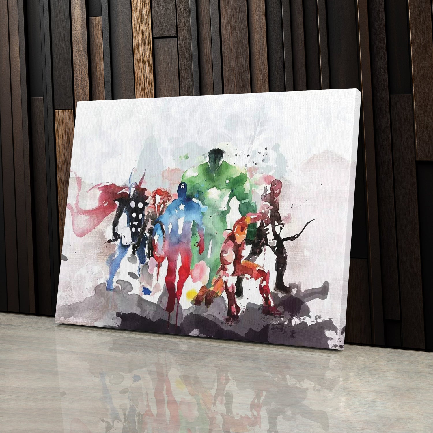 Avengers Canvas Art – Marvel Superhero Wall Decor