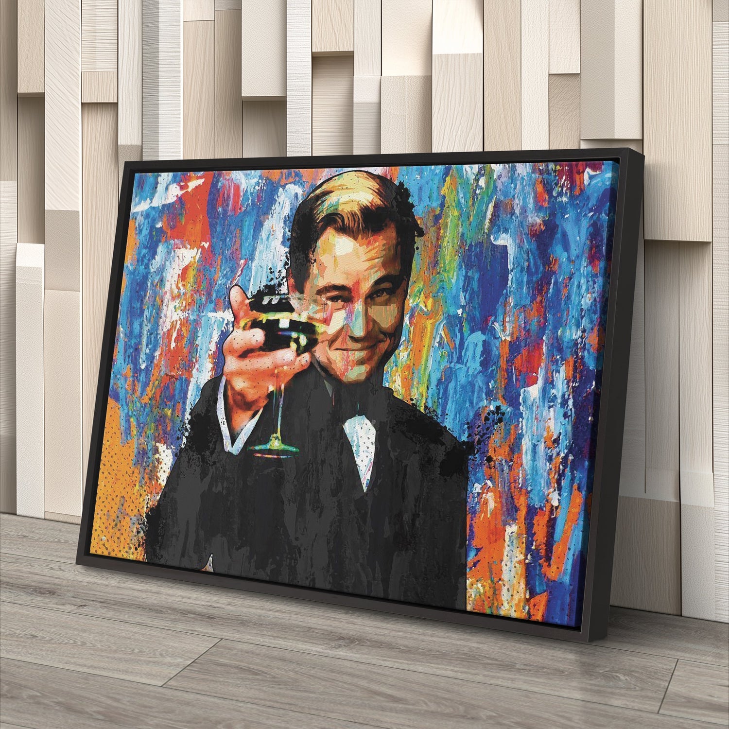 Great Gatsby Canvas Art – DiCaprio Movie Wall Decor