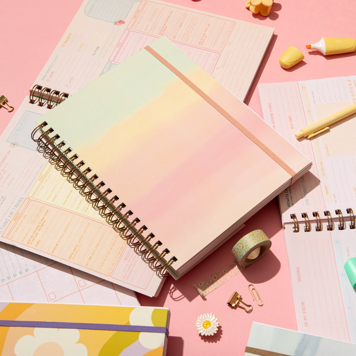 Undated Perpetual Goal Setting Planner