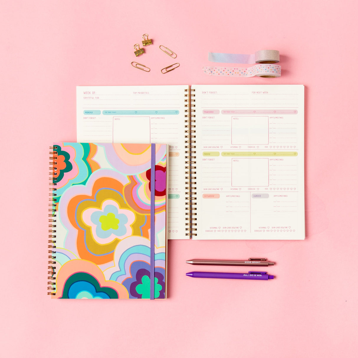 Undated Perpetual Planner - Goal Getter Lite