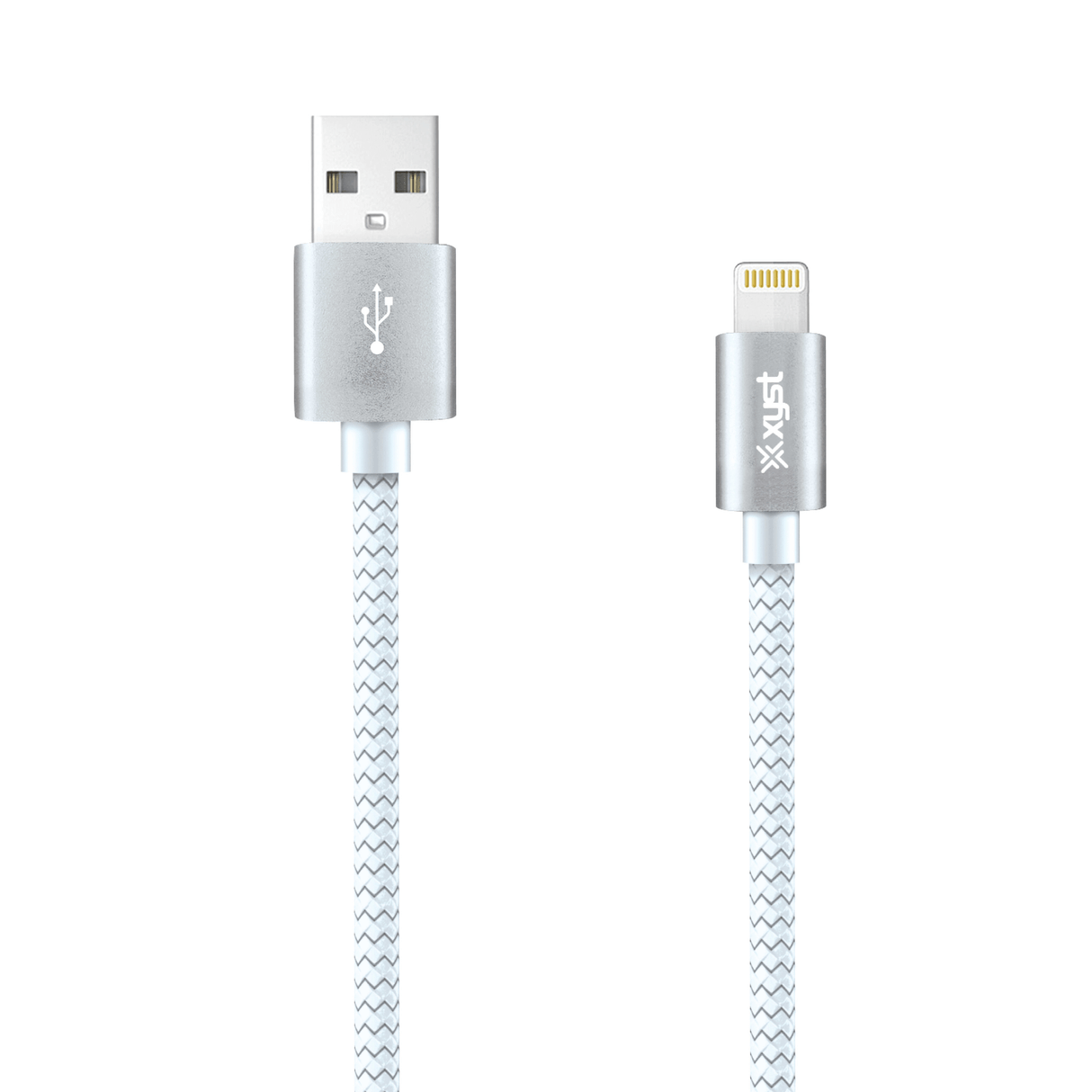 Xyst Charge and Sync USB to Lightning Braided Cable 10Ft