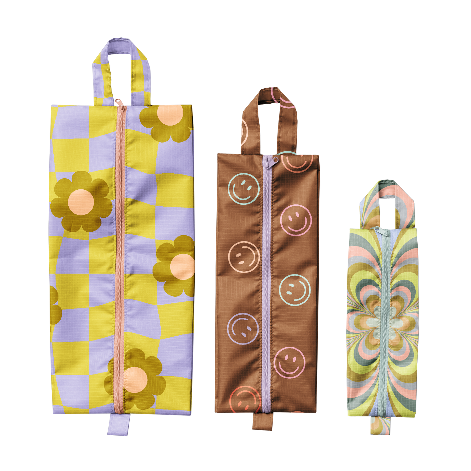 Cool Funky Daisy Packing Pouch Set