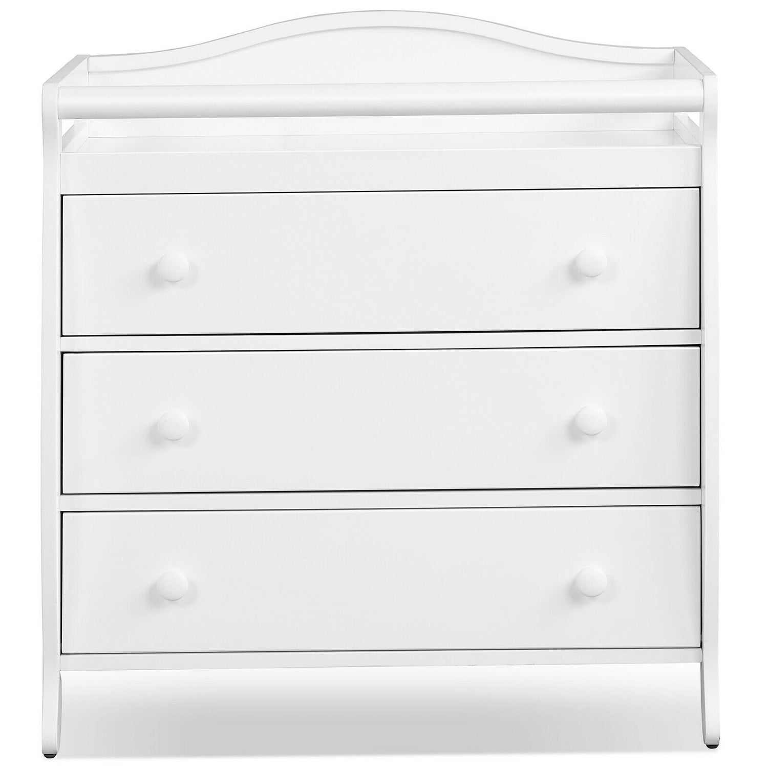 Baby Changing Table Infant Diaper with 3 Drawers and Safety Belt