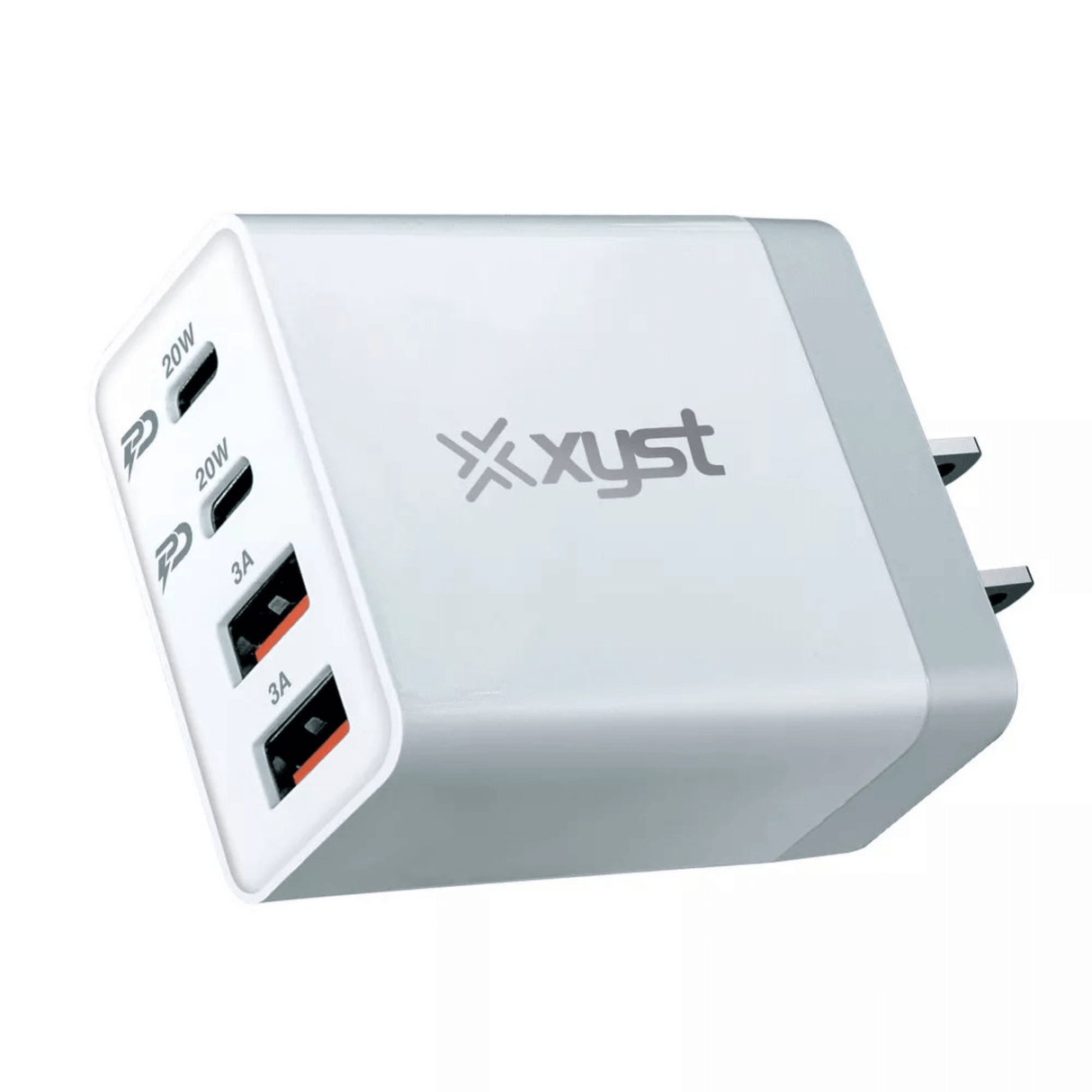 Xyst 35-Watt 4-Port USB-A and USB-C Wall Charger