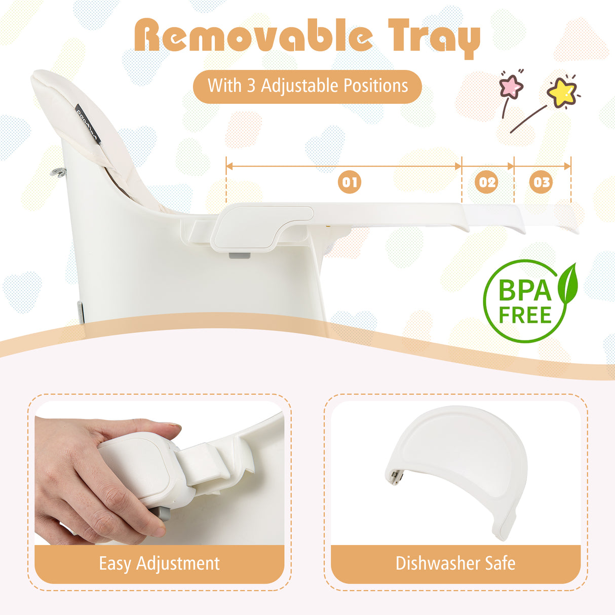 16-in-1 Baby High Chair with Activity Center and Booster Seat for Babies and Toddlers