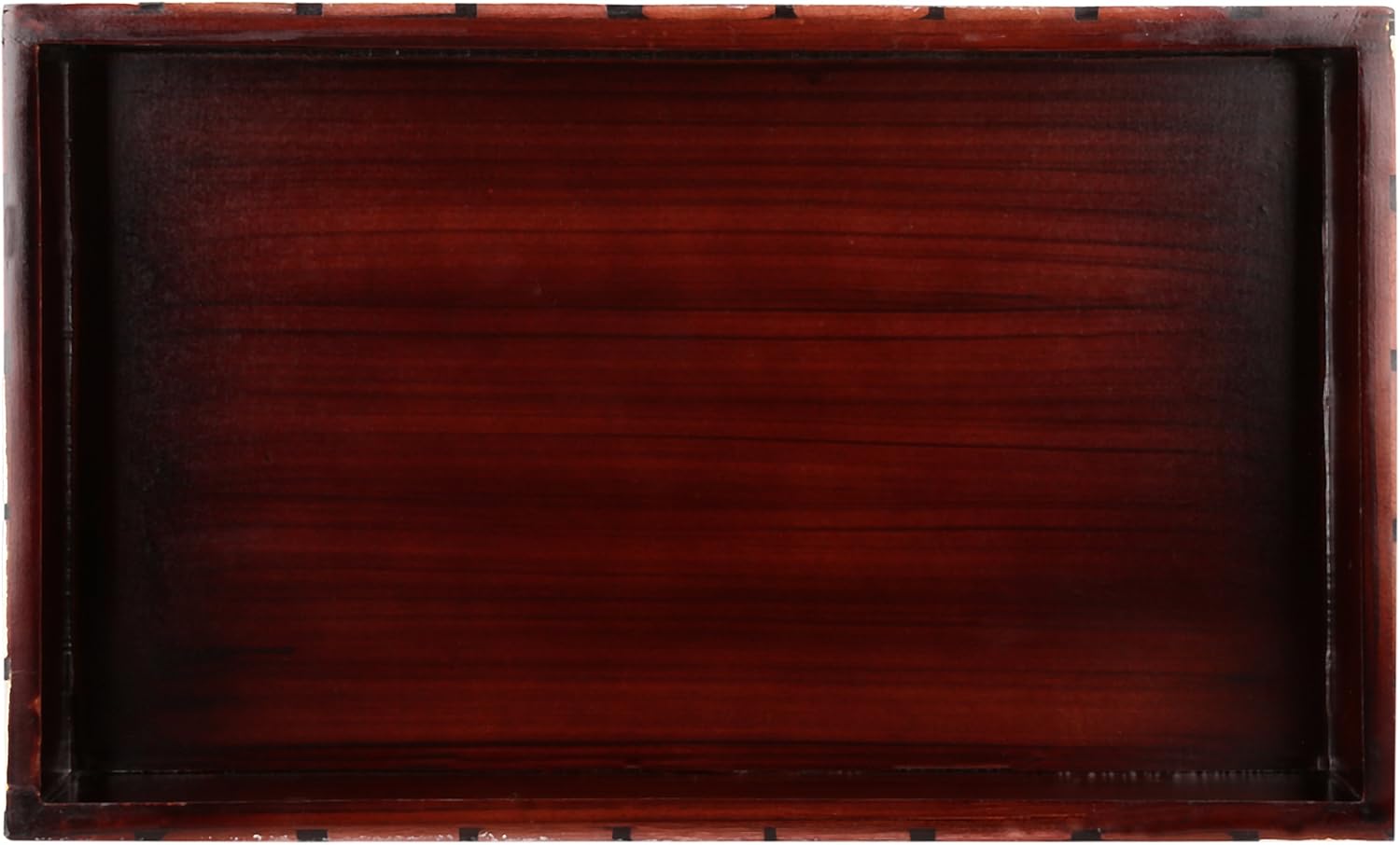 Vanity Trays Moroccan Pattern Bone & Resin Inlay Collection in 10x6, Black & White