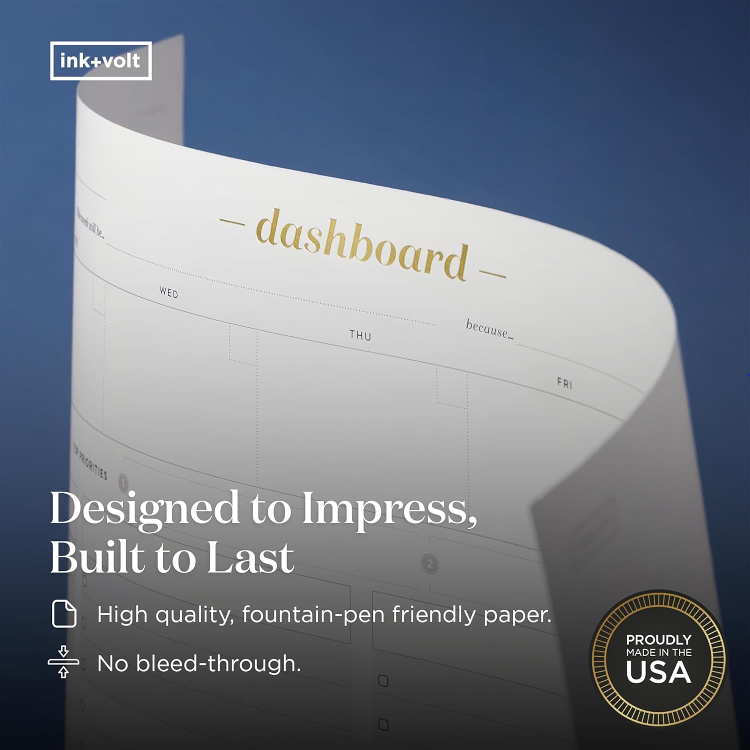 Dashboard Deskpad