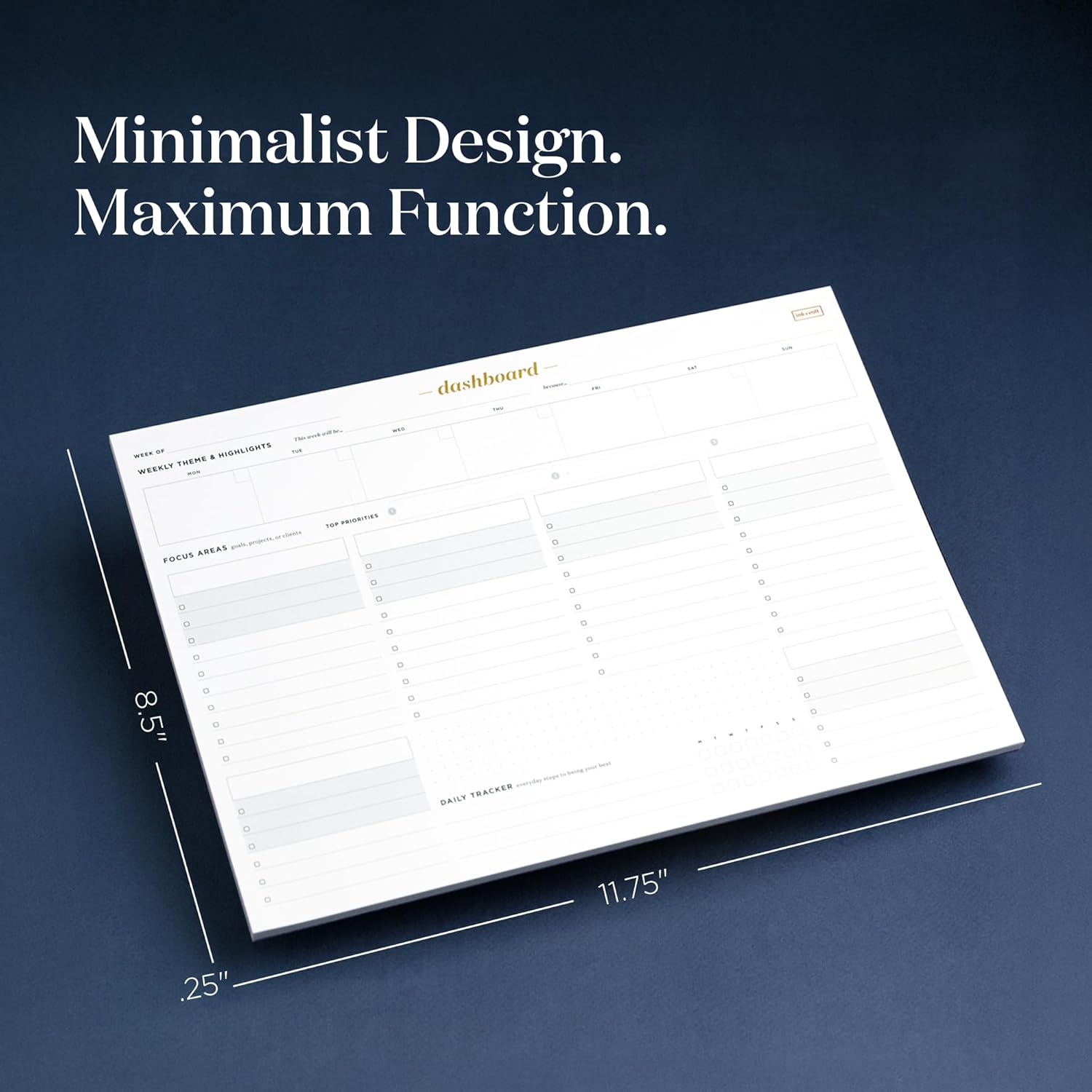 Dashboard Deskpad