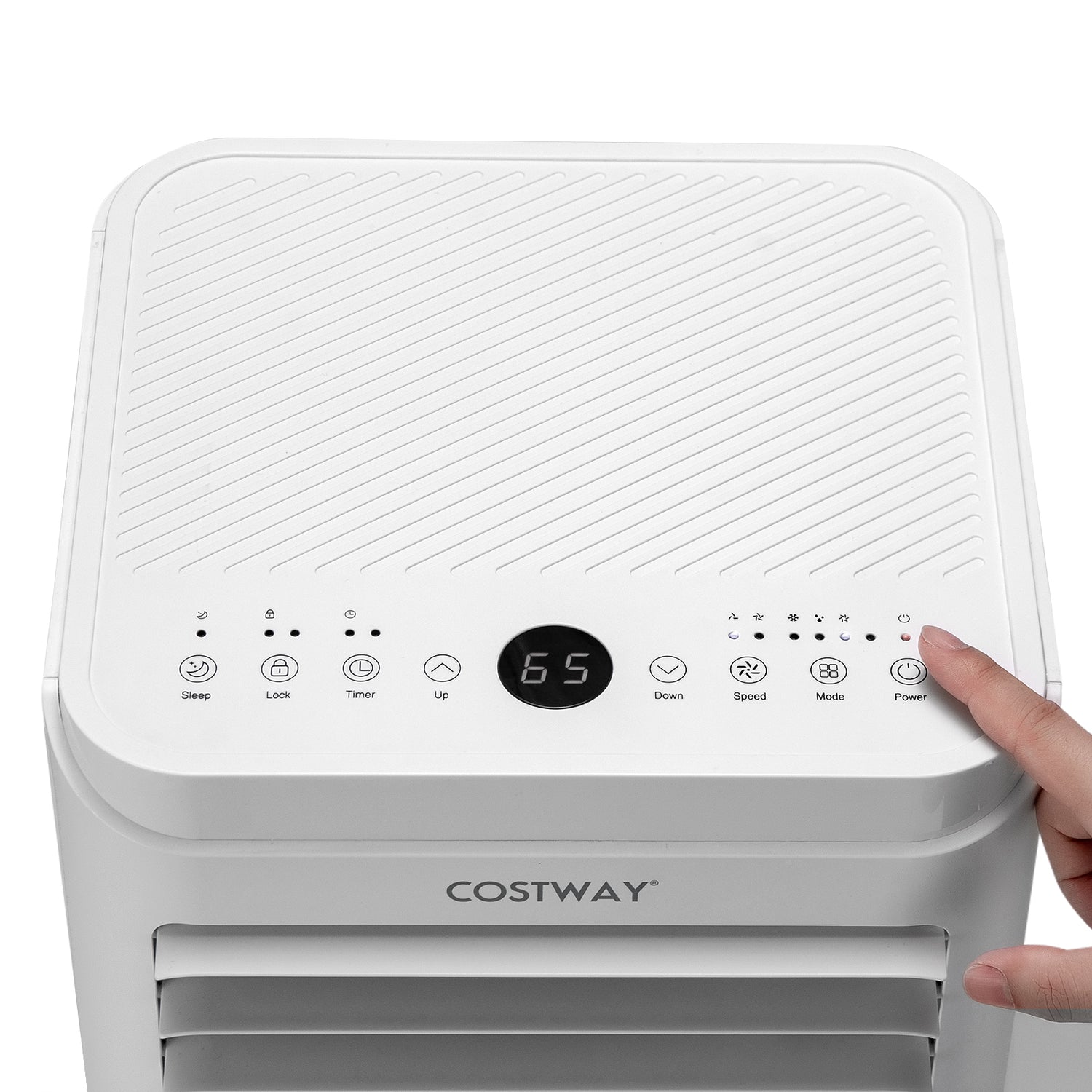 8000 BTU Portable Air Conditioner with Dehumidifier and Fan Mode