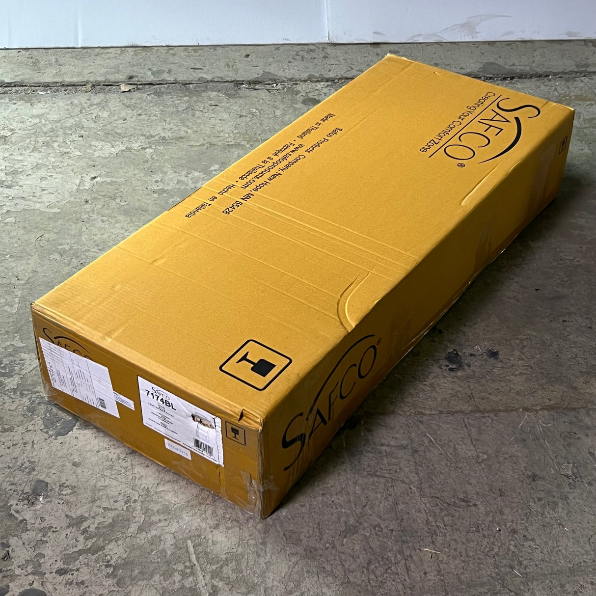 SAFCO Office Furniture 6-Shelf Value Mate Bookcase, Black 7174BL