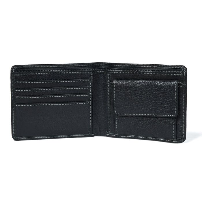 Classic Black Leather Wallet