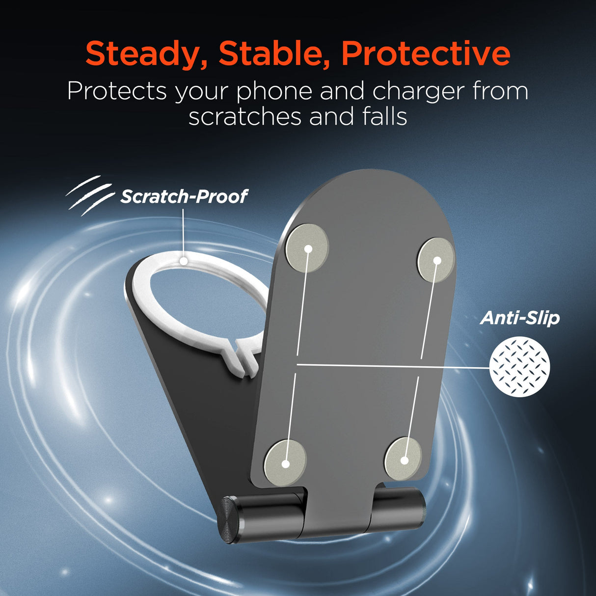 HyperGear MagView Stand for MagSafe Charger with Adjustable Angles