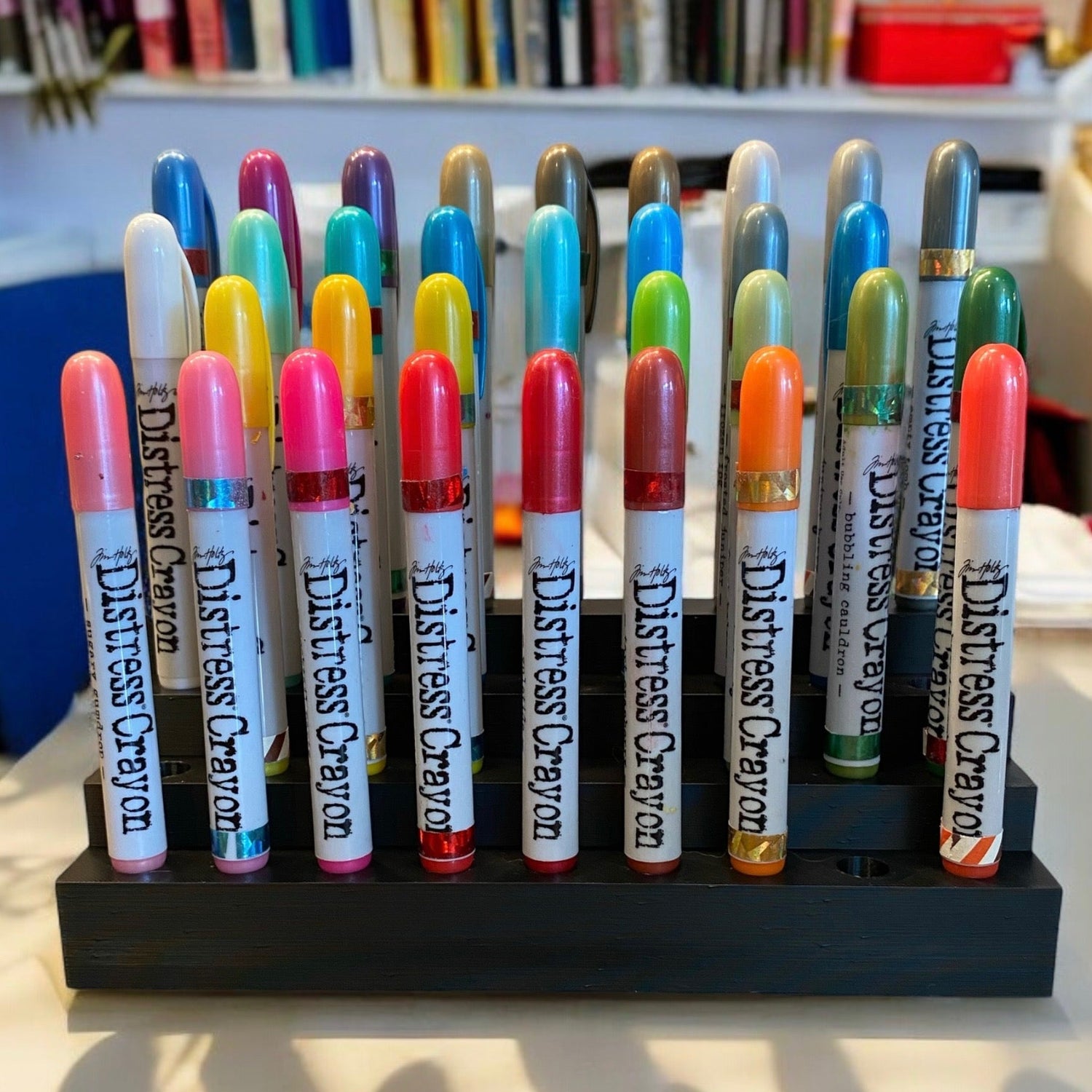 Ranger Distress Crayons Caddy For Tim Holtz Products