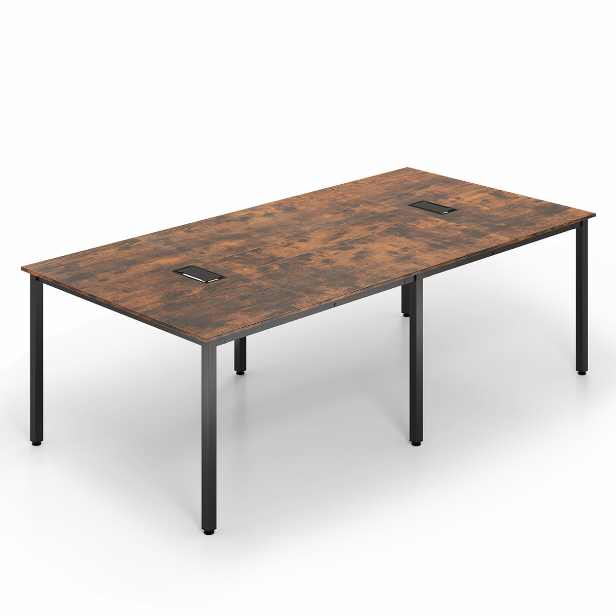 8 FT Conference Room Table Large Meeting Table Seats up to 10 People