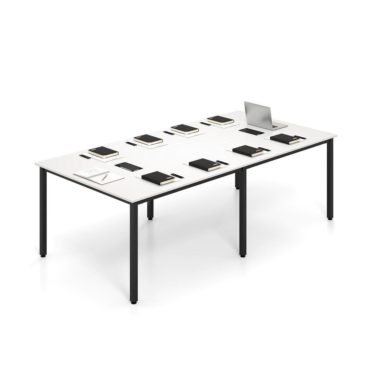 8 FT Conference Room Table Large Meeting Table Seats up to 10 People