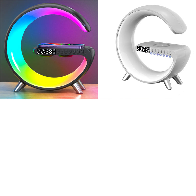 G Shaped LED Lamp with Bluetooth Speaker