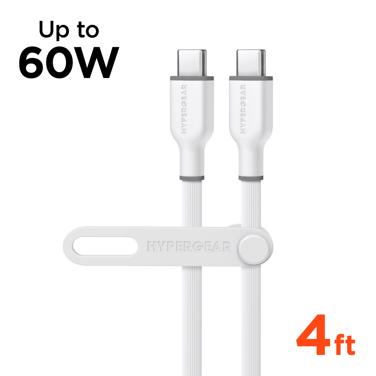 HyperGear Flexi PRO USB-C to USB-C Cable 4ft