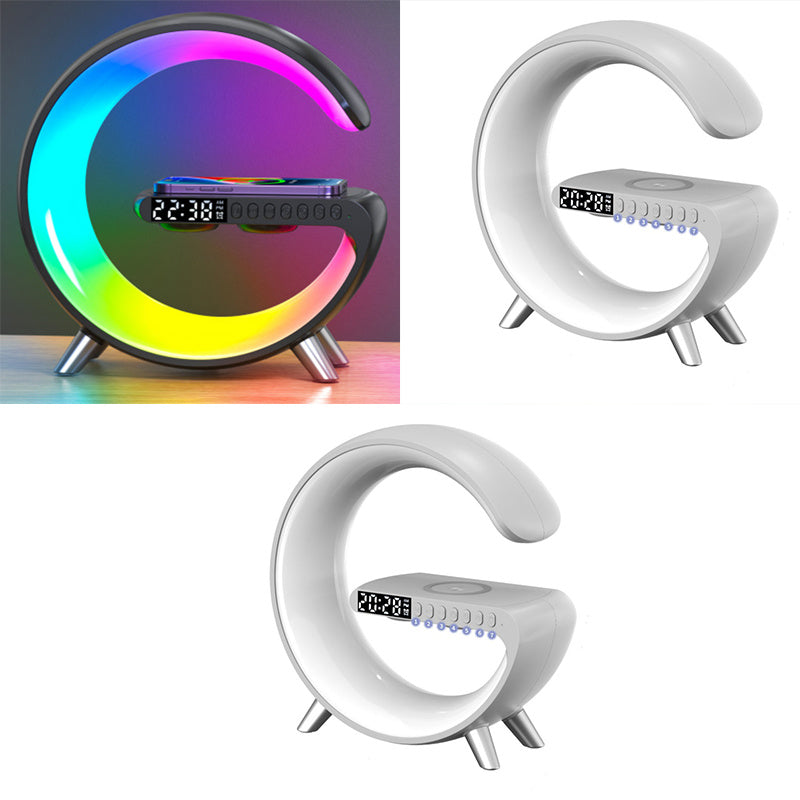 G Shaped LED Lamp with Bluetooth Speaker