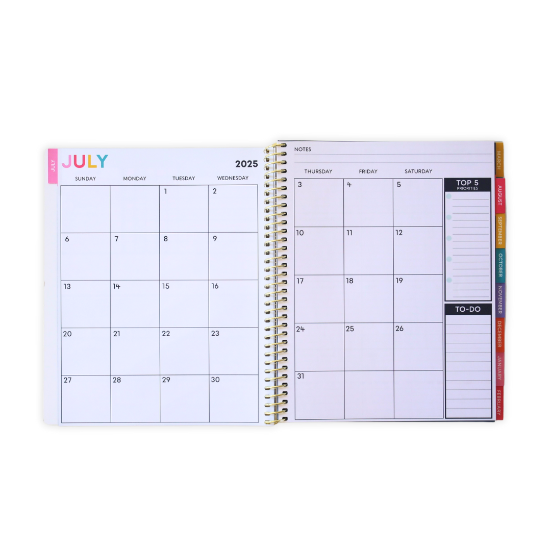 Dot Dot Plan A Lot - WEEKLY Everyone™ Planner by BERTEAU & Co.