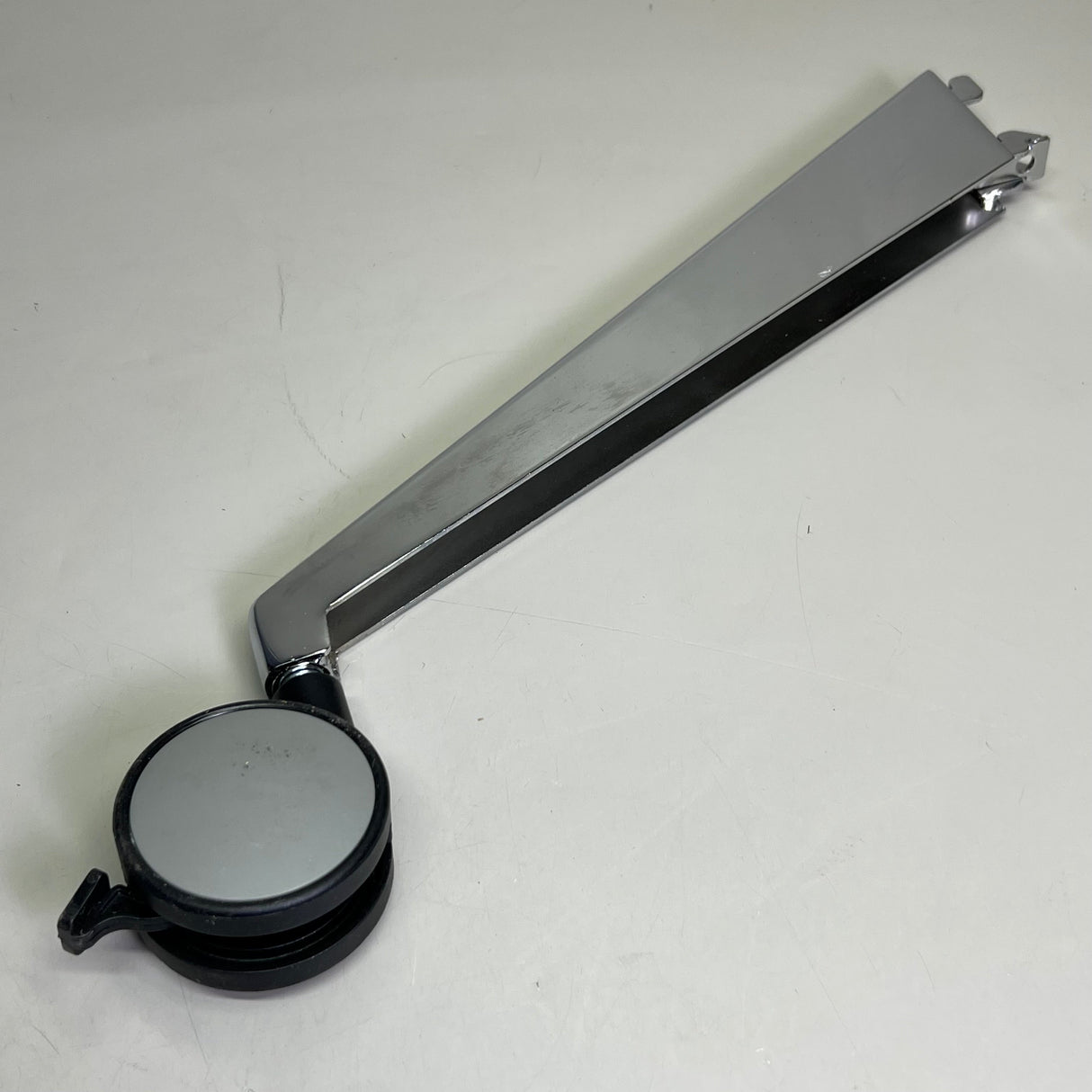 MODERN OFFICE Eiffel Training Table Sz 72" L X 28" W X 1" H Chrome & Black