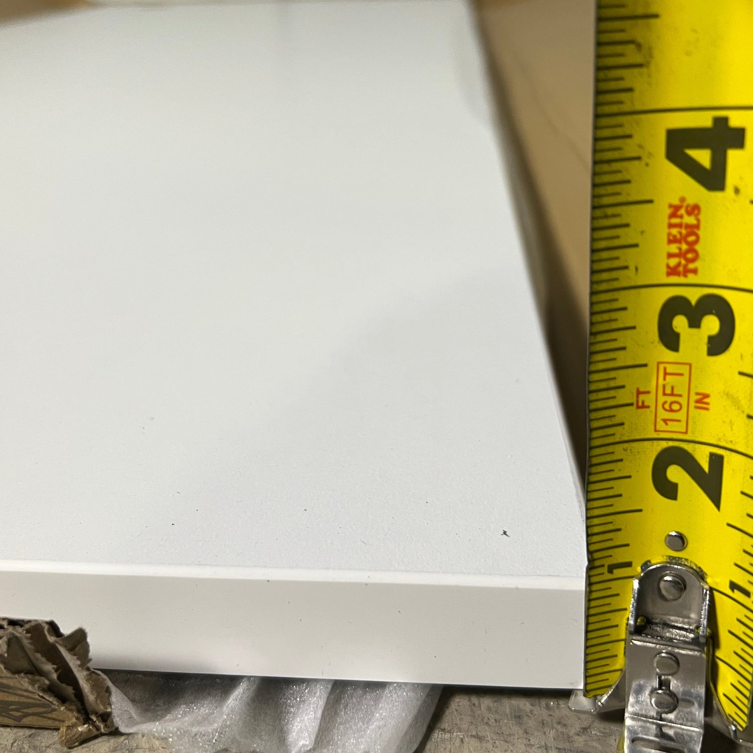 MODERN OFFICE Eiffel Training Table Sz 72" L X 28" W X 1" H Chrome & Black