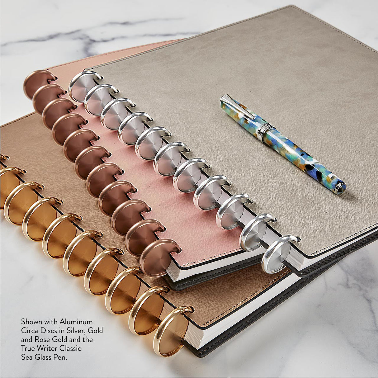 Aluminum Circa Notebook Discs (set of 11)