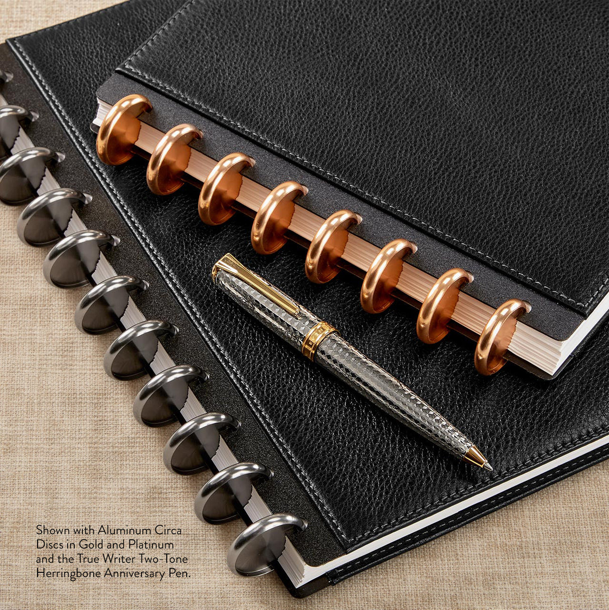 True Writer Two-Tone Herringbone Anniversary Pen