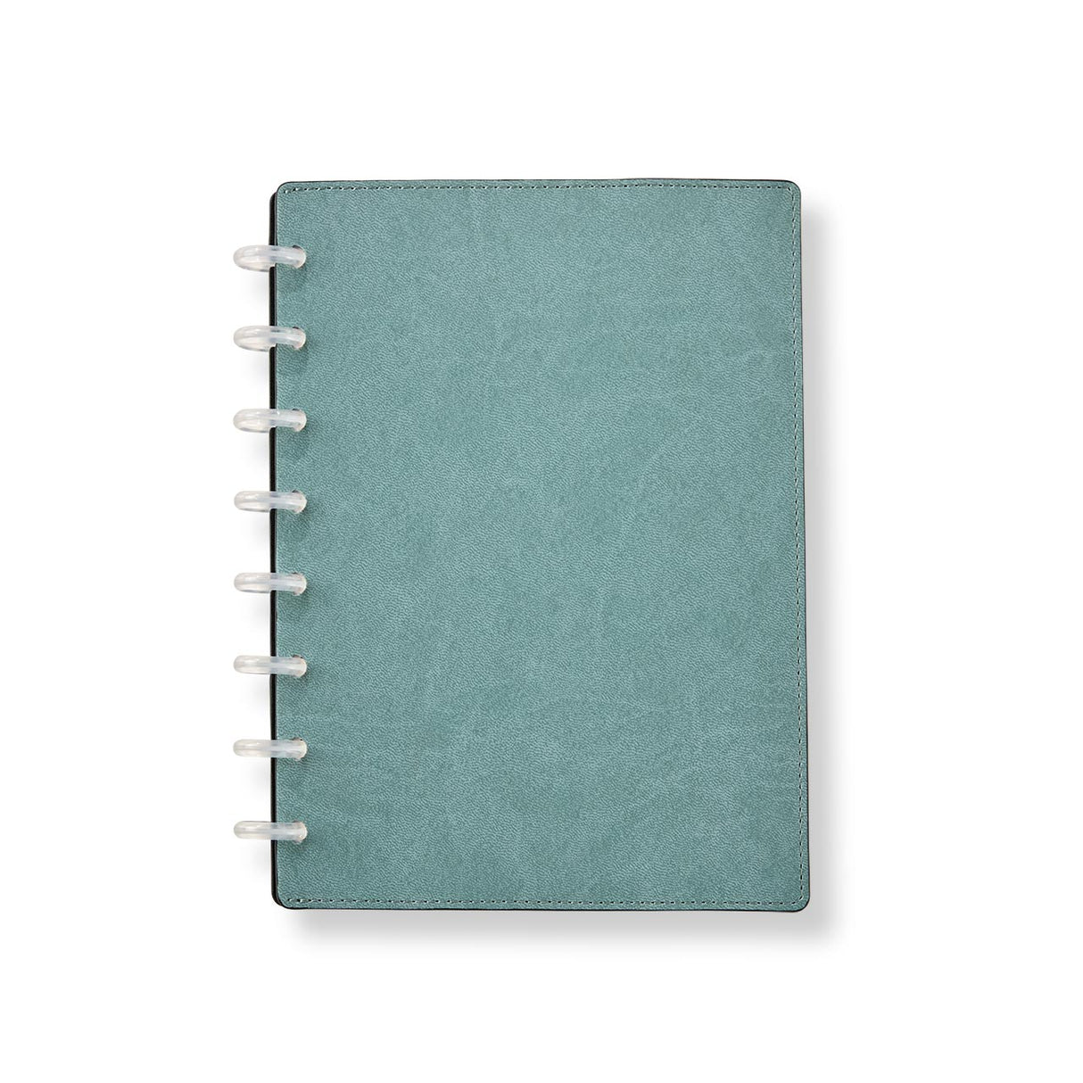 Circa Smooth Sliver Discbound Notebook with Pockets