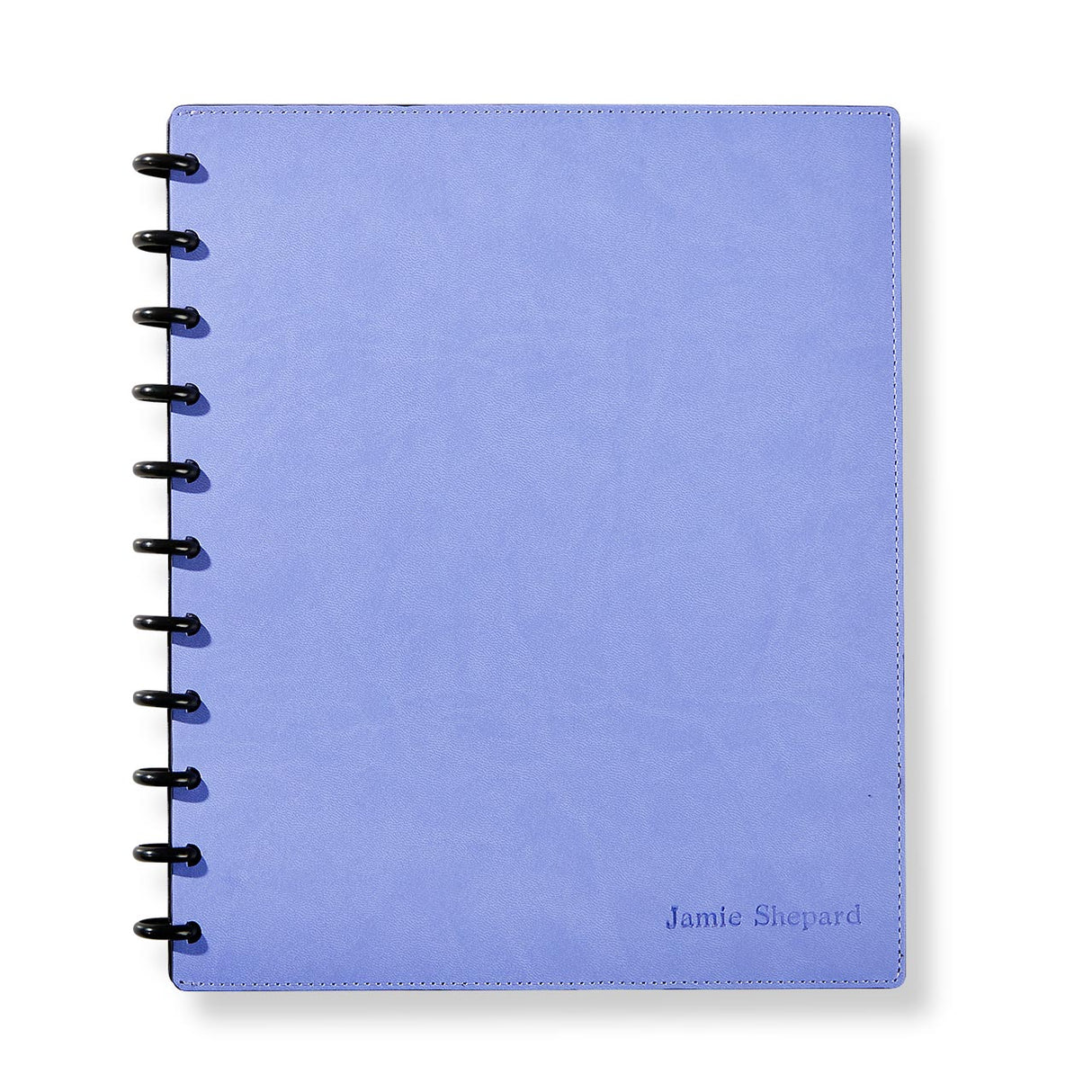 Circa Smooth Sliver Discbound Notebook with Pockets
