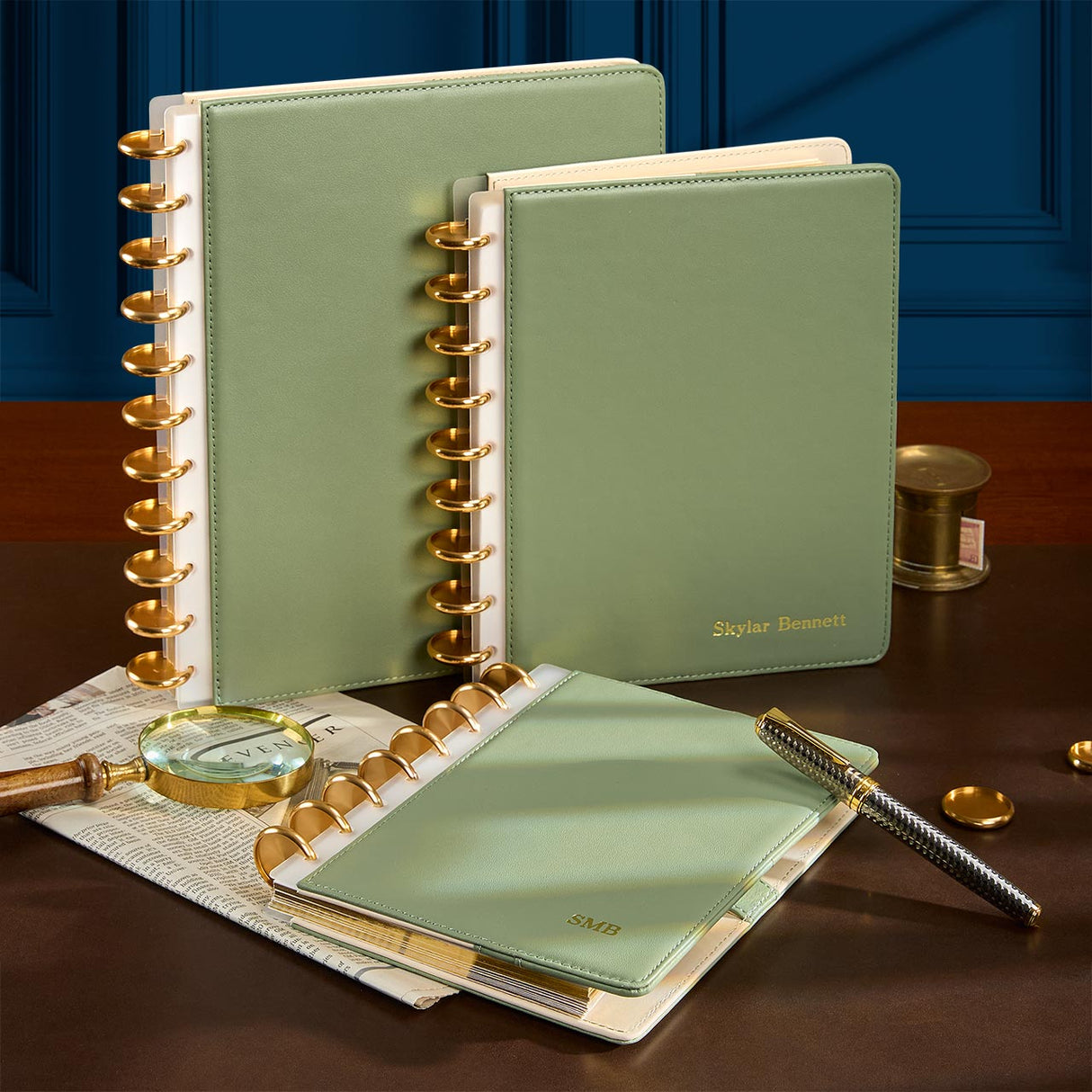Circa Leather Discbound Notebook
